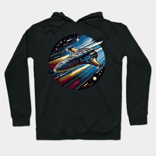 Future Spacecraft Quantum Tunneling Hoodie